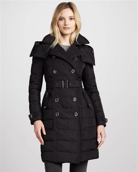 burberry puffer trench|burberry trench women.